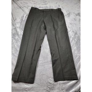 Allen‎ Solly Pants Mens 38x29 black pinstriped Chino Business Casual striped